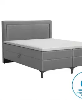 Dvojlôžkové postele Posteľ Tempe Box Spring 160x200 Fresh 32