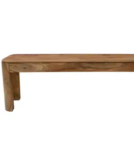 Jedálenské zostavy Lavica Tina 175x40 indický masív palisander