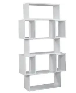 Knižnice Knižnica Box - Shiny White