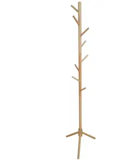 Vešiaky do predsiene Drevený vešiak 9462 Wooden prírodný