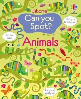 Pre deti a mládež - ostatné Can you Spot Animals - Kirsteen Robson,Lucas Gareth