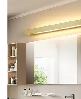 Svietidlá BRILAGI-LED Kúpeľňové osvetlenie zrkadla AQUA LINE LED/18W/230V 60 cm IP44 zlaté BRI316
