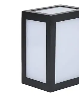 LED osvetlenie  LED vonkajšie nástenné svietidlo LED/12W/230V 3000K IP65 čierne 218340