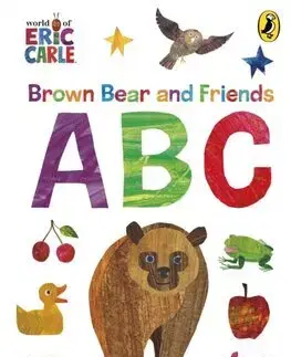 Leporelá, krabičky, puzzle knihy Brown Bear and Friends ABCs - Eric Carle