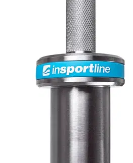 Osy k činkám Vzpieračská tyč s ložiskami inSPORTline OLYMPIC OB-86 WH6 201cm/50mm • 15kg • do 450kg • bez objímok