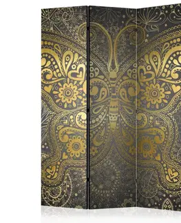 Paravány Paraván Golden Butterfly Dekorhome