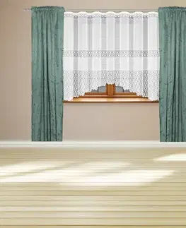 Závesy do spálne Záves na páske Velvet YX503 135x250 zelená