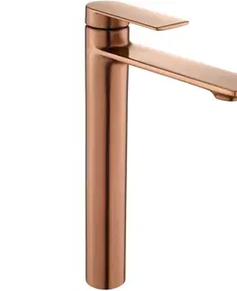Kúpeľňové batérie REA - Umývadlová batéria STORM - COPPER BRUSH vysoká REA-B3002