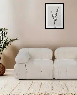 Pohovky a gauče Dvojmiestna pohovka Bubble 2 Seater (L1-1R) - Cream