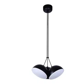 Svietidlá  143000 - LED Luster na lanku CROWD 3xLED/20W/230V čierna 143000