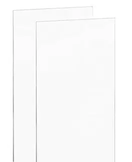 Sprchovacie kúty MEXEN - ROX samostatné sklo pre sprchové dvere (s+d) 160x200 cm 8mm, trans. 8C2-160-000-00-00