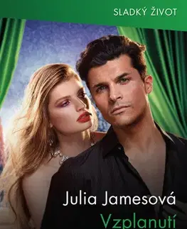 Romantická beletria Vzplanutí v lóži - Julia Jamesová