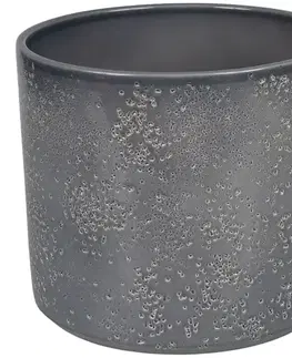 Záhrada Obal na kvetináč Pillar Lava 14 cm sivý