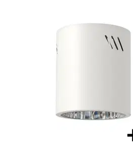 Svietidlá  LED Bodové svietidlo GEORGE 1xE27/6W/230V pr. 11 cm biela MI2491+KB0018