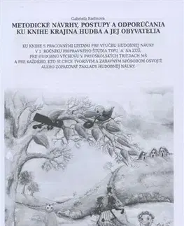 Učebnice - ostatné Metodické návrhy, postupy a odporúčania ku knihe krajina hudby a jej obyvatelia - Gabriela Badinová
