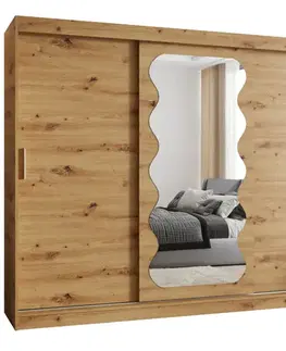 Šatníkové skrine Skriňa Spoti 250 artisan