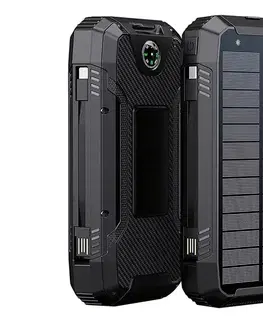 Predlžovacie káble Winner Group - Powerbanka s bezdr. nabíjaním a solárnym panelom 20000 mAh 20W PD WINPOWSUNNY
