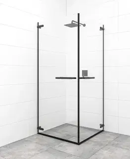 Sprchovacie kúty Sprchovací kút obdĺžnik 100x80 cm SAT TGD NEW SATTGDO10080C SATTGDO10080C