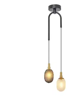 Svietidlá  Luster na lanku CACTUS 2xG9/5W/230V šedá/biela 414LRC1984