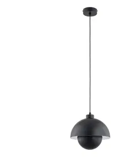 Svietidlá  Luster na lanku KUGER 1xE27/15W/230V čierna 61462