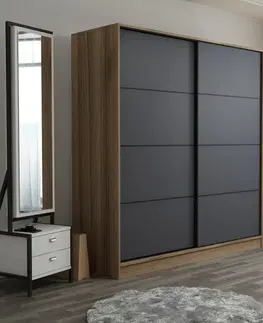 Šatňové skrine Šatníková skriňa Kale - 3975