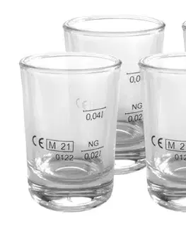 Poháre MAKRO - Sada pohárov 6ks ciach 0,02L a 0,04L