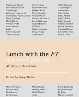 Odborná a náučná literatúra - ostatné Lunch with the FT: A Second Helping - Lionel Barber