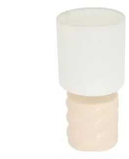Lampy Atmosphera - Stolná lampa NOLY 1xE14/40W/230V béžová 210390