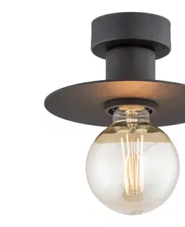 Svietidlá Argon 3882 - Stropné svietidlo CORSO 1xE27/15W/230V čierna 3882