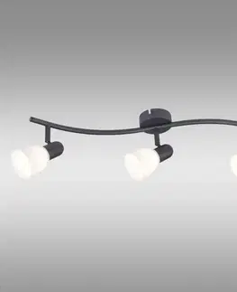 Moderné lampy do obývačky Luster SOMA 73093 Black LS3