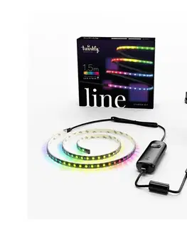Vianočné osvetlenie Smart LED vianočná reťaz TWINKLY Line TWL100STW-BEU 1,5m WiFi