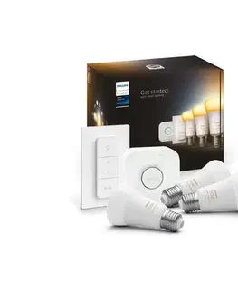 LED osvetlenie Philips | Základná sada Philips Hue 3xE27/8W 2200K-6500K + zariadenie k prepojeniu | 