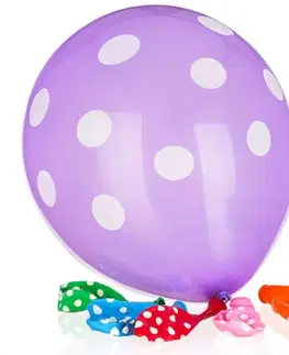 Dekorácie a bytové doplnky Balóny bodky 6 ks