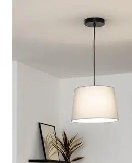 Svietidlá BRILAGI - LED luster na lanku CERIA, 1xE27/40W/230V, pr. 30 cm, šedý BG3987+EG781036