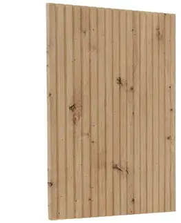 Kuchynské skrinky Čelo skrinky Luxeo F14-D60FZW ryfla dub