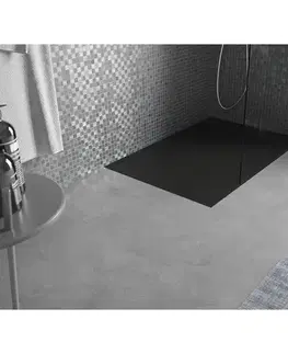 Vane MEXEN - Otto obdĺžniková sprchová vanička SMC 100 x 90, čierna 4N709010
