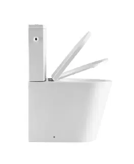Záchody Wc kombi komplet vírové SAT Brevis vario odpad SATBRE031RTORVP SATBRE031RTORVP