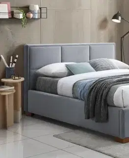 Postele Posteľ s úložným priestorom MAISON VELVET 160 Signal