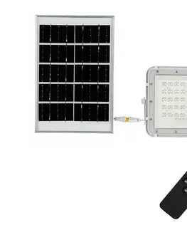 LED osvetlenie  LED Vonkajší solárny reflektor LED/6W/3,2V IP65 4000K biela + DO 7840