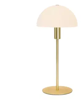 Lampy Nordlux - Stolná lampa ELLEN 1xE14/40W/230V zlatá/biela 2112305035