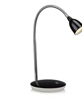 Lampy Markslöjd 105685 - LED Stolná lampa TULIP LED/2,5W/230V čierna 105685