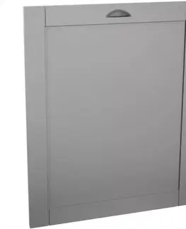 Kuchynské skrinky Dvierka na umývačku Linea D45FZW 713 x 446 grey