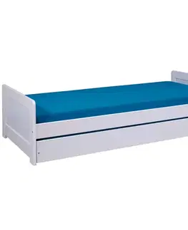 Postele pre dievčatá Posteľ 20900195 Surf Skladací 90x200 Biela