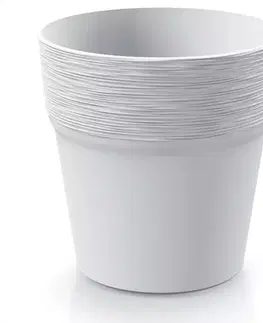 Záhrada Pot Furu Round - Biely