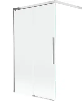 Sprchové dvere MEXEN/S - Rox vaňová zástena 2-krídlová posuvná 100 x 150, transparent, chróm 8C9-100-003-01-00