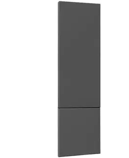 Kuchynské skrinky Čelo skrinky Luxeo F16-D40SPWN tenký rám dark grey