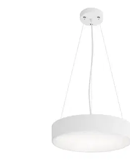 Svietidlá  Luster na lanku CLEO 3xE27/24W/230V pr. 40 cm biela 5907623690234