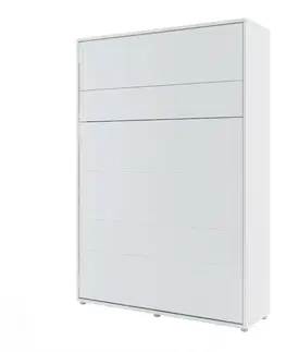 Postele Dig-net nábytok Sklápacia posteľ Lenart BED CONCEPT BC-01 biela | 140 x 200 cm