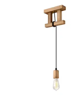 Svietidlá  Luster na lane LEON 1xE27/60W/230V LM  1.97/OLIWKA
