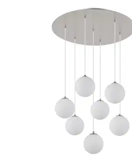 Svietidlá Globo 56140-7H - LED Luster na lanku RIHA 7xG9/3,5W/230V biela 56140-7H